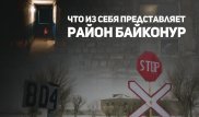 "Лесозавод", "Чугунка", кладбище. Что из себя представляет район Байконур