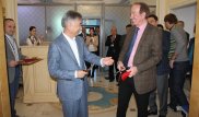 Президенты аэропорта Алматы и "Эйр Астаны" торжественно открыли ресторан