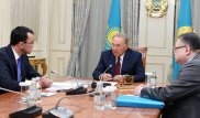 Нурсултан Назарбаев встретился с Мауленом Ашимбаевым