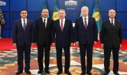 Назарбаев поздравил новых послов Узбекистана, России, Туркменистана и Италии