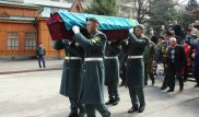 Прах погибшего в Эстонии солдата ВОВ захоронили спустя 74 года в Алматы