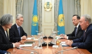Назарбаев встретился с министром иностранных дел Южной Кореи