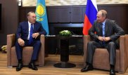 Назарбаев обсудил с Путиным ситуацию в Сирии