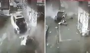 В Алматы задержан водитель Porsche Panamera, влетевшего в АЗС