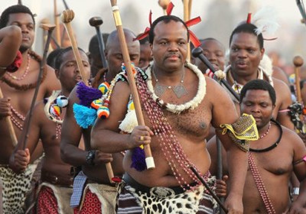 Мсвати III. Фото: Themba Hadebe / AP Photo