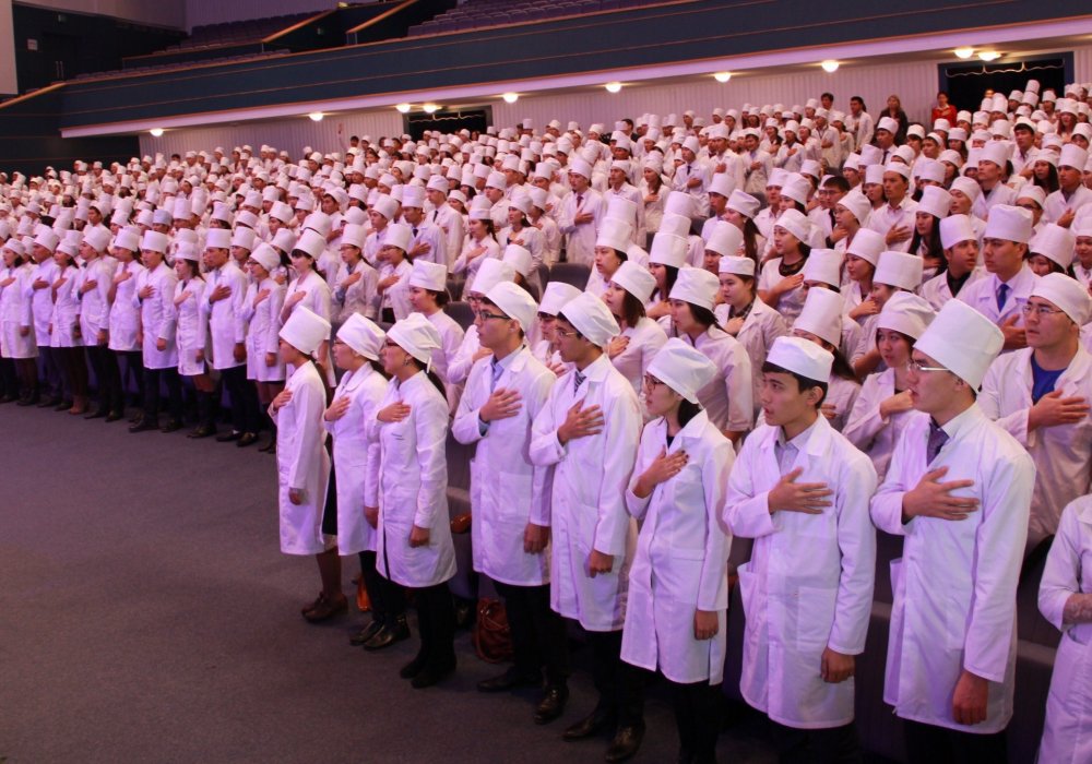 Студенты медицинского университета "Астана". © amu.kz