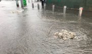 Улицы Алматы вновь топит из-за ливня