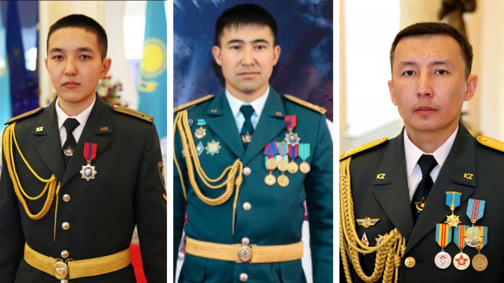 Парадная форма национальной гвардии Казахстана
