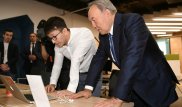 Назарбаеву презентовали стартап-проекты в Алматы