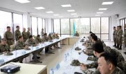 На 40-й военной базе "Отар" прошли полевые сборы с акимами областей, городов Астана и Алматы
