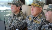 Боевой парад ко Дню защитника Отечества проходит в Казахстане