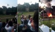 На свадьбе в Бразилии упал вертолет с невестой