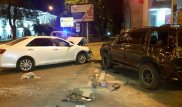 Внедорожник перевернулся в Алматы: пострадали 2 человека
