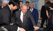 Назарбаев посетил выставочный комплекс Atameken business city в Талдыкоргане
