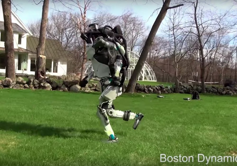 Кадр из видео Boston Dynamics 