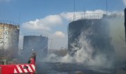 Пожар начался на заводе в Петропавловске