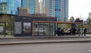 Новую версию теплой остановки установили в Астане