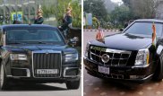 Лимузины Трампа и Путина сравнили американские журналисты