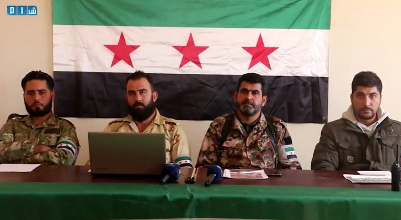Представители вооруженной оппозиции Сирии. © Twitter