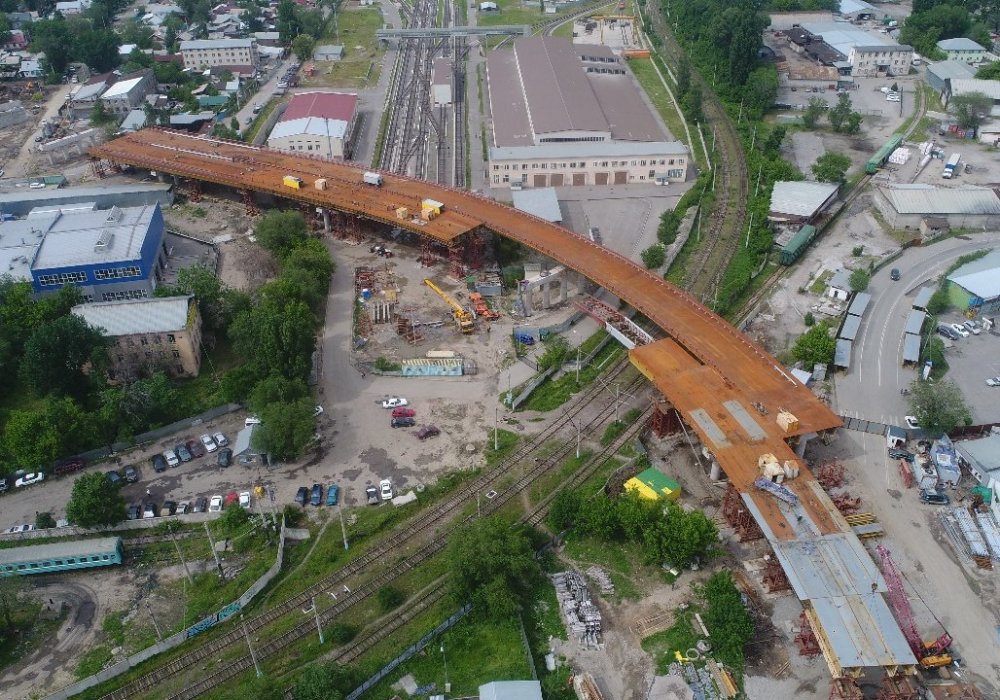 Пробивка проспекта Назарбаева. фото пресс-службы акима Алматы