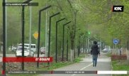 Уличные фонари "пугающего дизайна" установили в Усть-Каменогорске