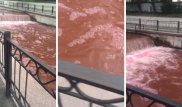 Воду из "покрасневшей" Большой Алматинки проверят на тяжелые металлы