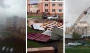 "Апокалипсис" в Астане: фото и видео последствий урагана