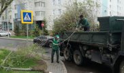 Исекешев контролирует работы по ликвидации последствий урагана