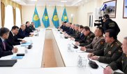 Назарбаев встретился с министрами обороны стран ОДКБ