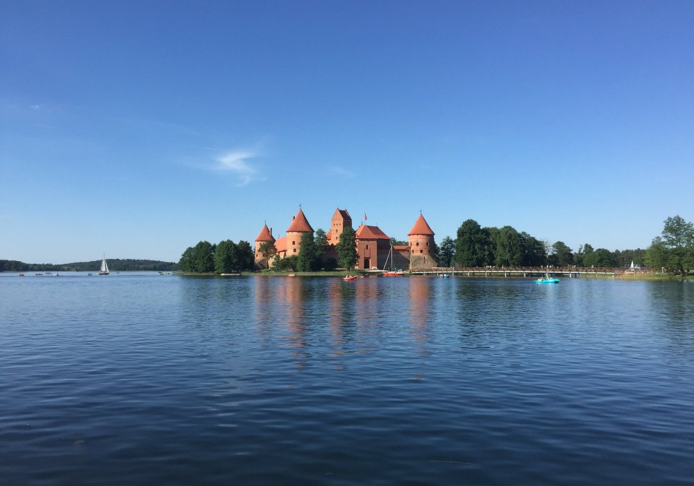 Замок Тракай. Вильнюс, Литва. 