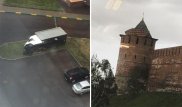 Ураган прошелся по России: пострадали люди, сорваны крыши