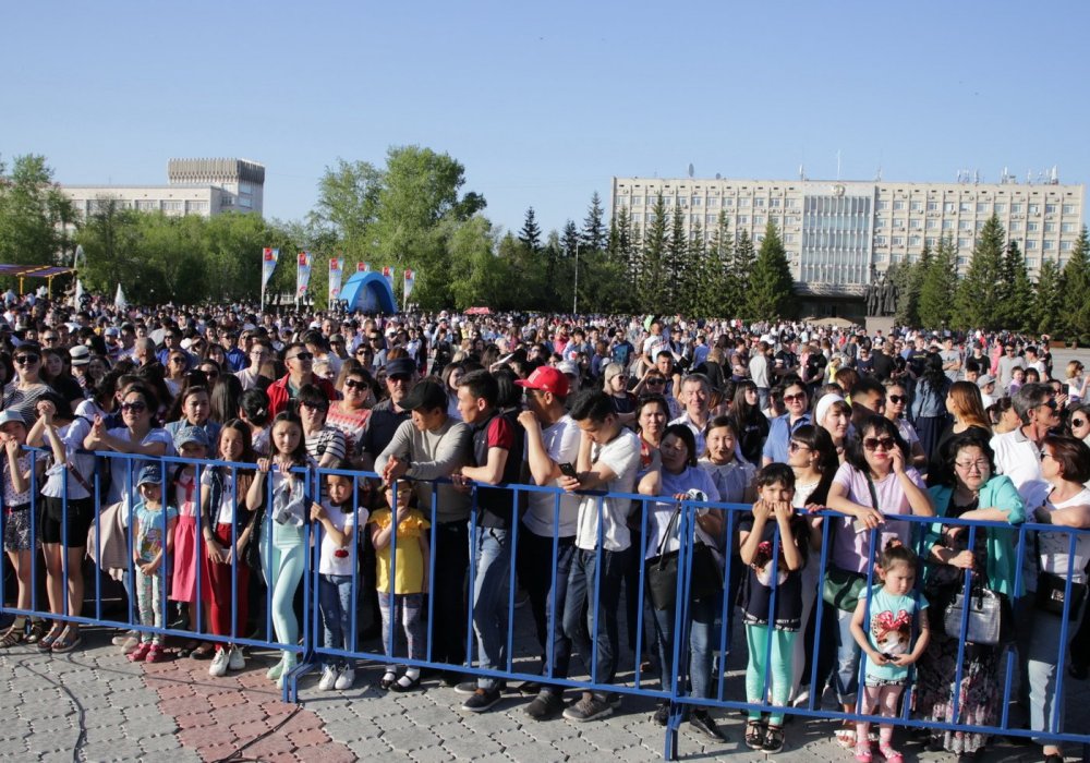 Грандиозный Open Air в Петропавловске собрал порядка 7 000 человек