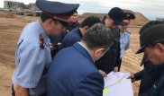 Исекешев проверил, как строят новые дороги в Астане