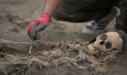56 скелетов принесенных в жертву детей нашли в Перу