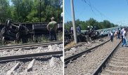 На какой скорости ехал потерпевший крушение поезд, рассказали в КТЖ