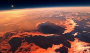NASA показало голубые дюны на Марсе