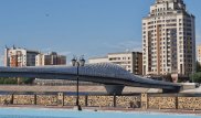 Новый пешеходный мост в Астане проверили на прочность