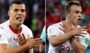 Игроков сборной Швейцарии оштрафовали за показ орла с флага Албании в матче с Сербией на ЧМ-2018