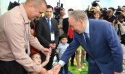 Назарбаев осмотрел новый детский сад в Астане