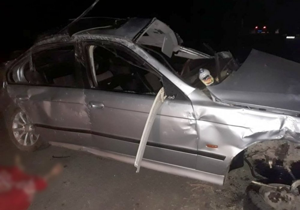Авто с казахстанцами перевернулось в России: Погиб пассажир