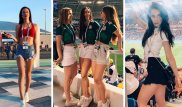 Актрисы, модели и просто красавицы. Кто "зажигал" на матчах ЧМ-2018