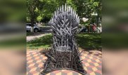 Железный трон из "Игры престолов" появился в Астане