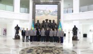 В Астане ветеранов Вооруженных Сил РК наградили юбилейными медалями "Астана 20 жыл"