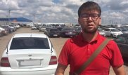 Opel заехал на новый пешеходный мост: Водитель извинился перед жителями Астаны