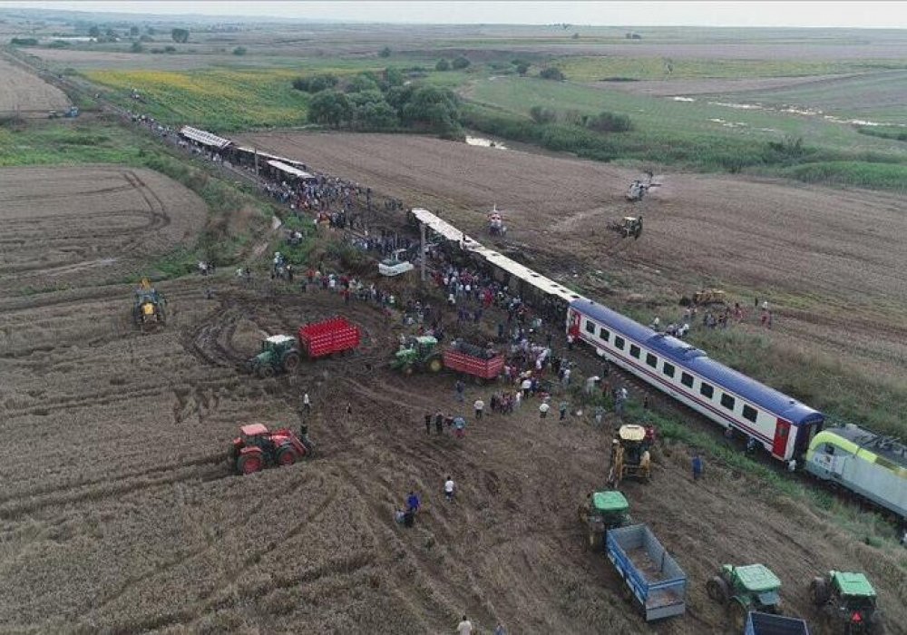 В Турции произошла железнодорожная катастрофа: 10 погибших, 73 раненных
