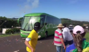 Видео с "атакой на автобус сборной Бразилии" оказалось фейком