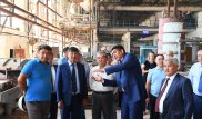 Депутат Куаныш Султанов ознакомился с ходом модернизации аксуского сахарного завода