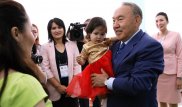 Назарбаев поблагодарил алматинцев за детский сад в Астане