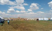 Первые участники международного музыкального фестиваля "Жезкиік" прибыли в Улытау