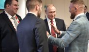 МакГрегор встретился с Путиным на ЧМ и высказался о нем